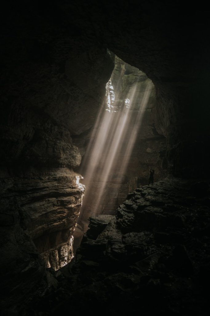 brown cave