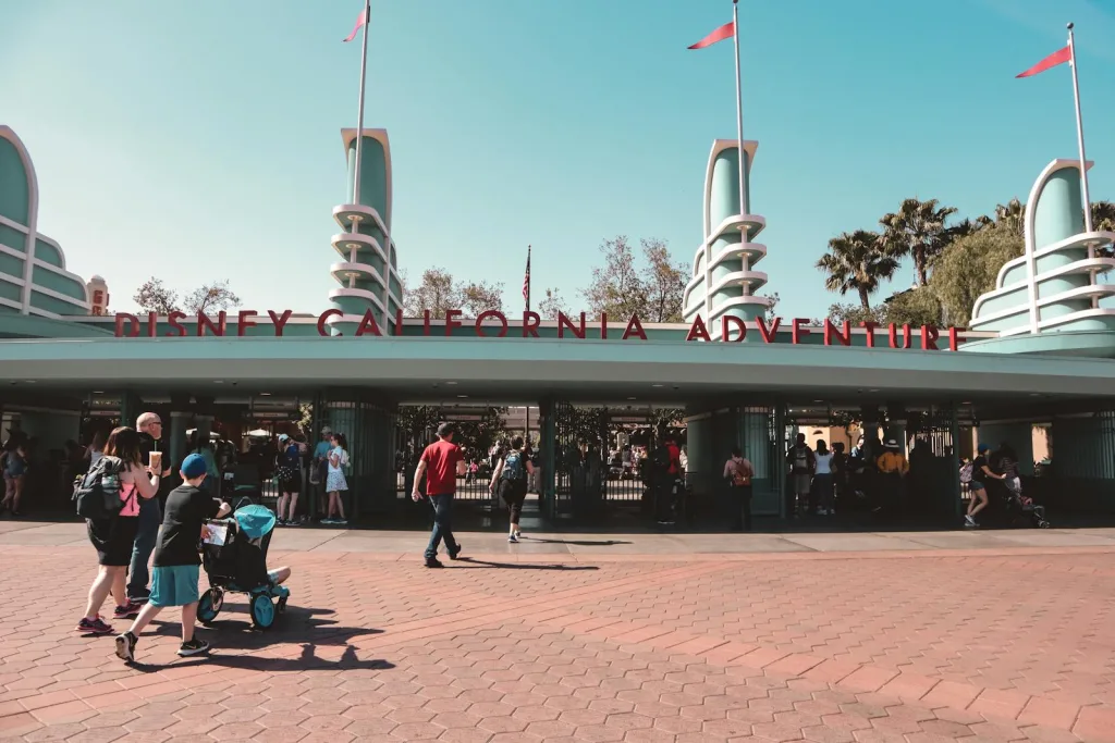 People Visiting Disneyland