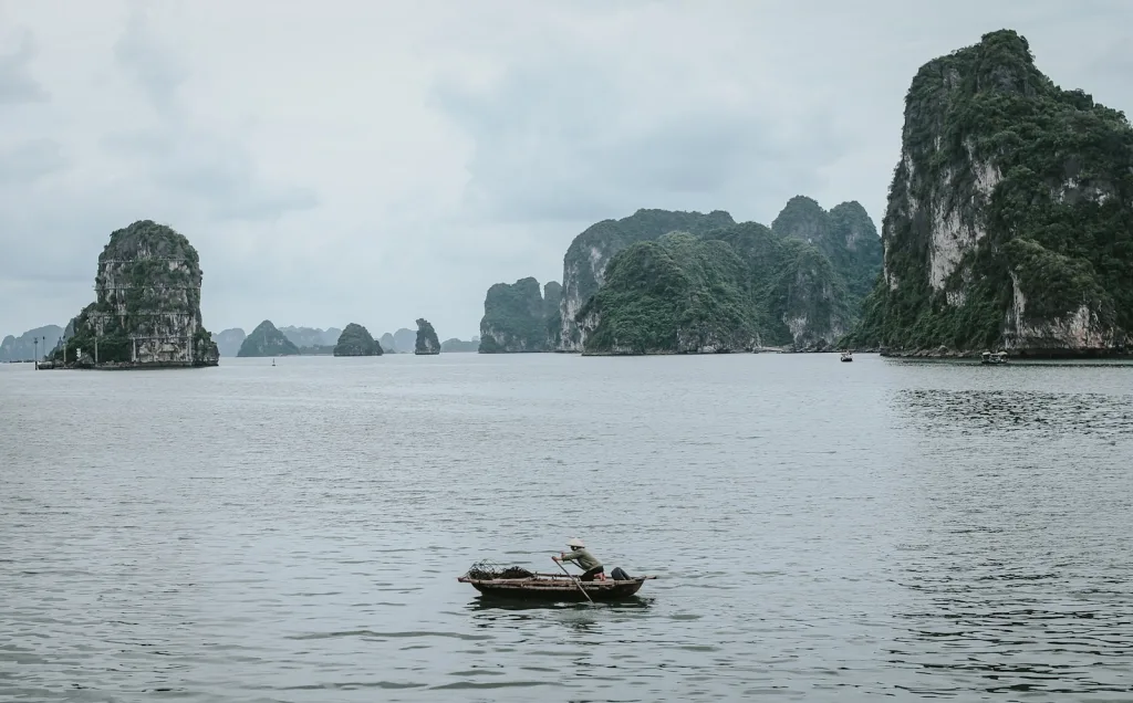 person boating on sea